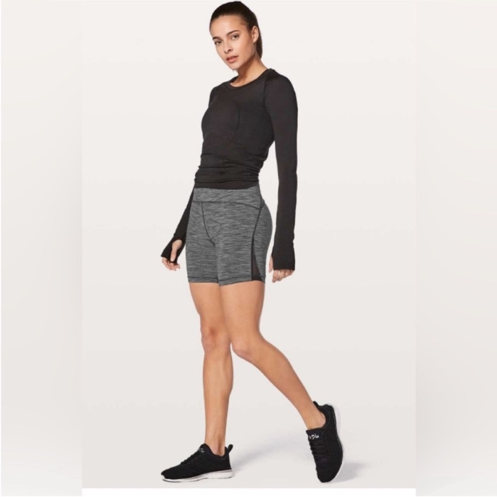 lululemon athletica Gray Women Shorts